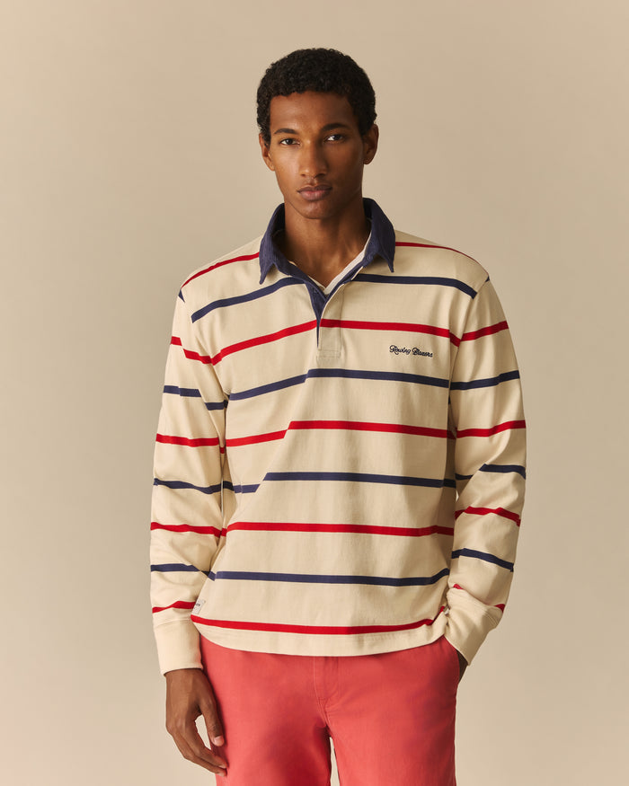 Cord Collar Harrison Rugby Cream Cream / XL