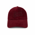 Corduroy Baseball Cap Burgundy