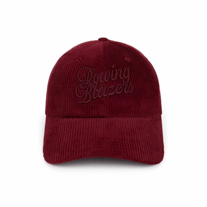 Corduroy Baseball Cap Burgundy