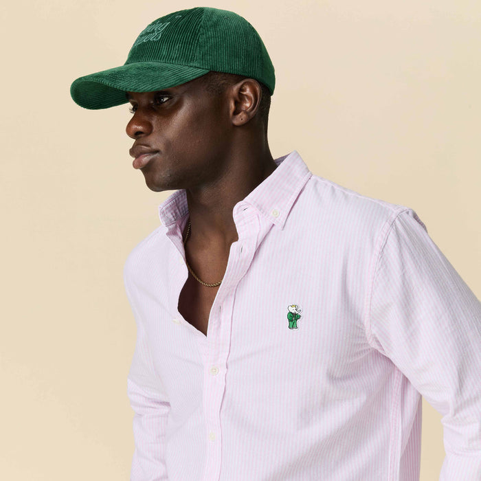 Corduroy Baseball Cap Green