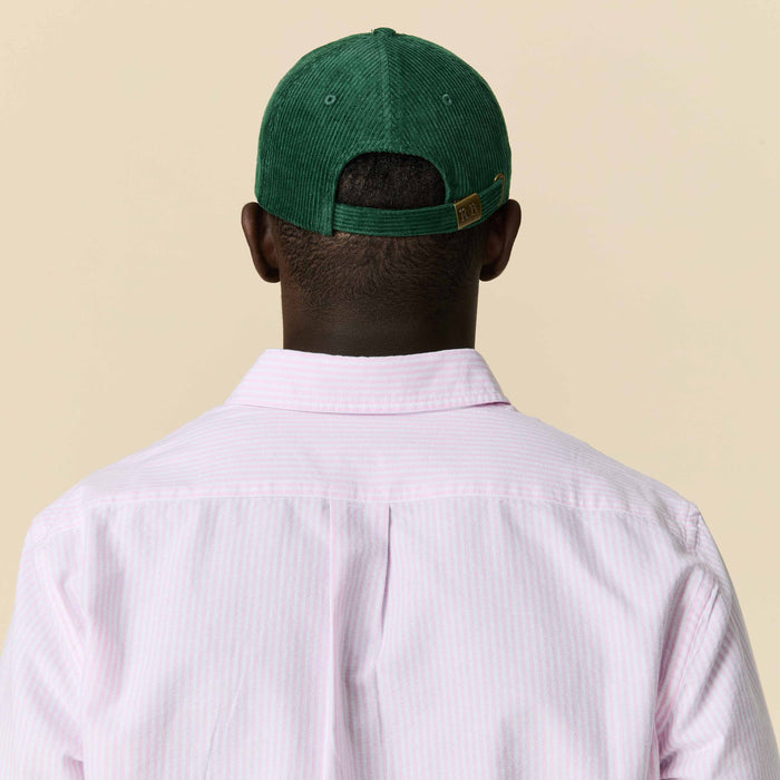 Corduroy Baseball Cap Green