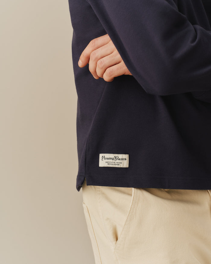 Cotton Beach Babar Rugby Navy