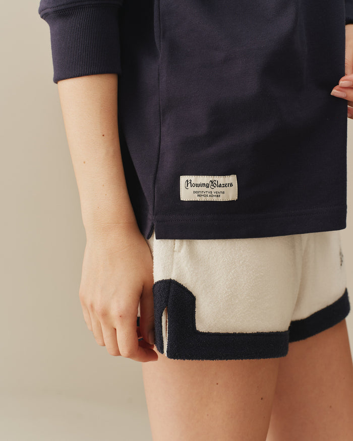 Cotton Beach Babar Rugby Navy