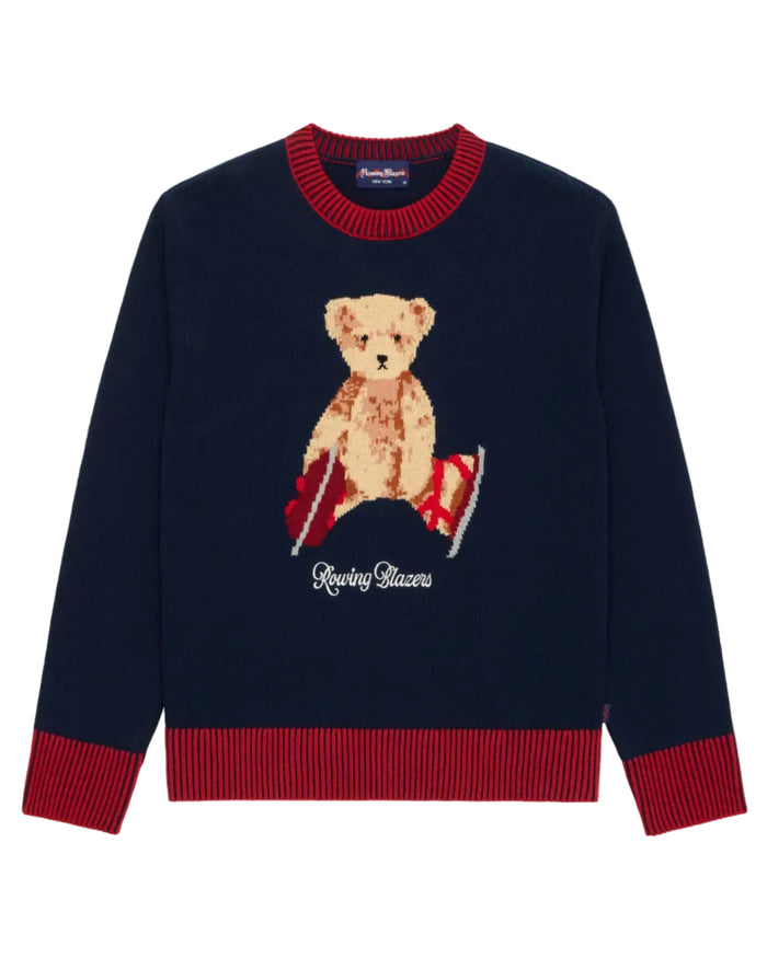 Cotton Bear Sweater Navy