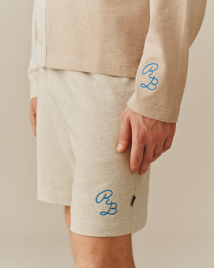 Cotton Color Blocked Rugby Khaki