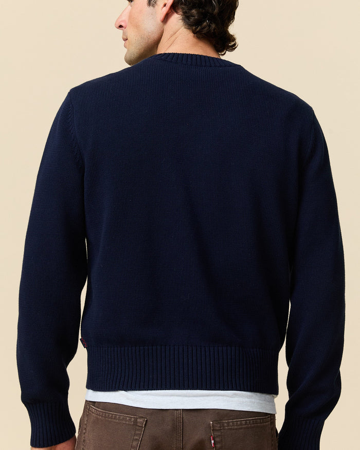 Cotton Cowboy Winnie-the-Pooh Sweater Navy