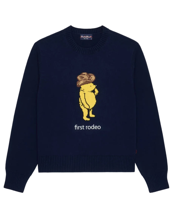 Cotton Cowboy Winnie-the-Pooh Sweater Navy