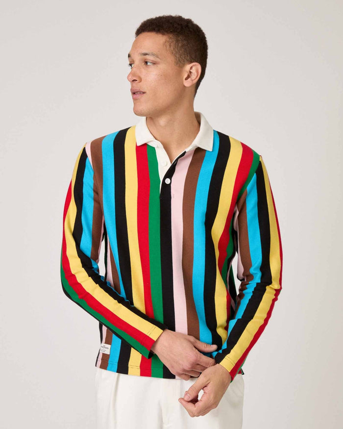 Cotton Croquet Stripe Rugby Croquet
