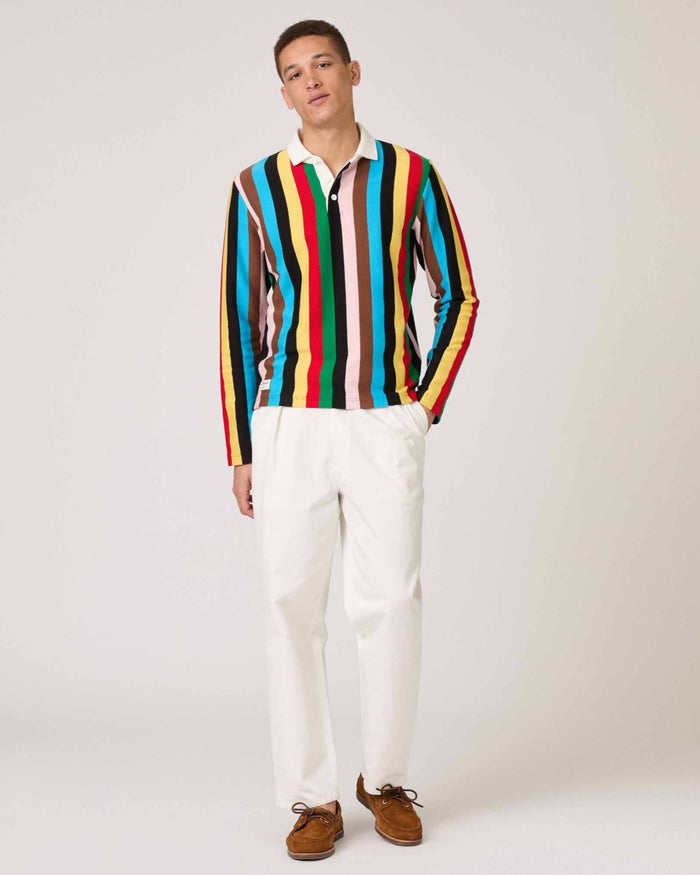 Cotton Croquet Stripe Rugby Croquet