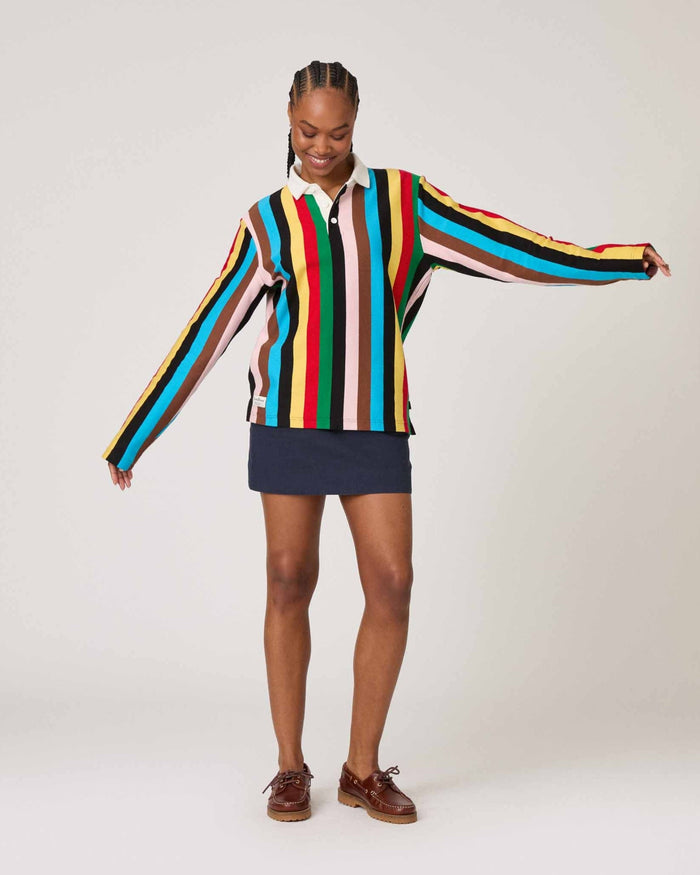 Cotton Croquet Stripe Rugby Croquet