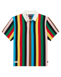 Cotton Croquet Stripe Short Sleeve Rugby Croquet