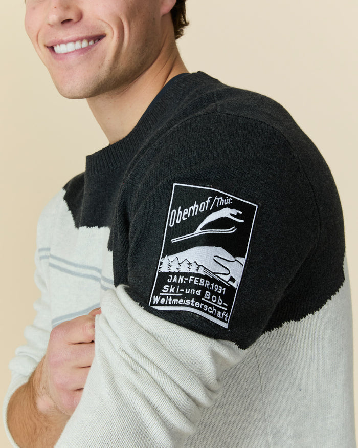 Cotton Night Ski & Snowboard Sweater Gray