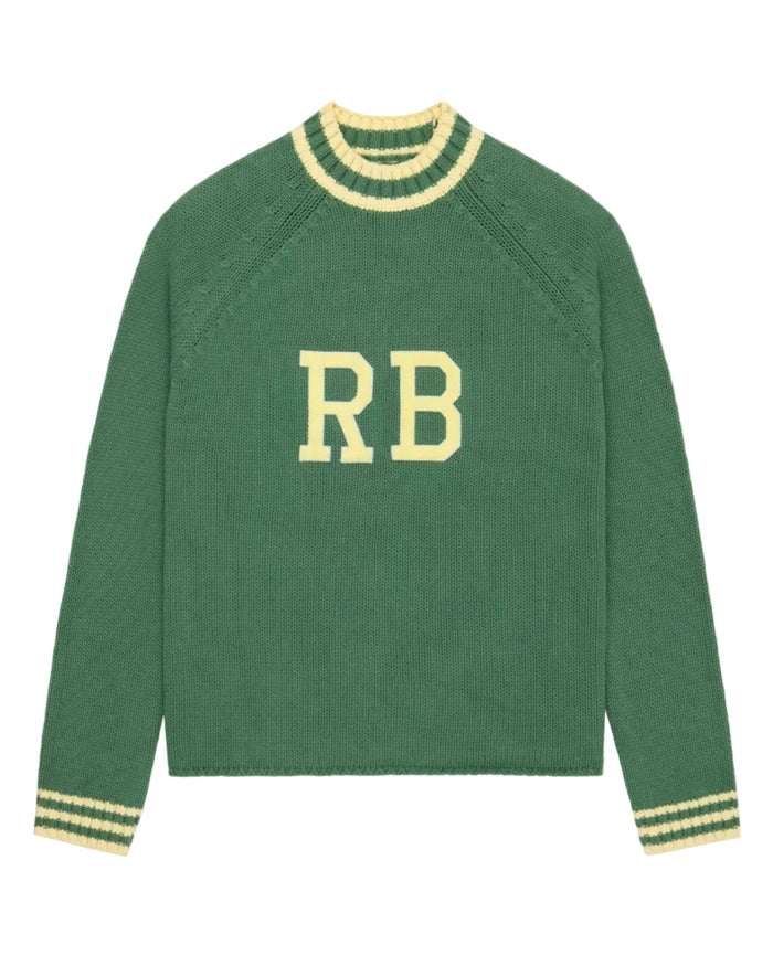 Cotton RB University Sweater Green