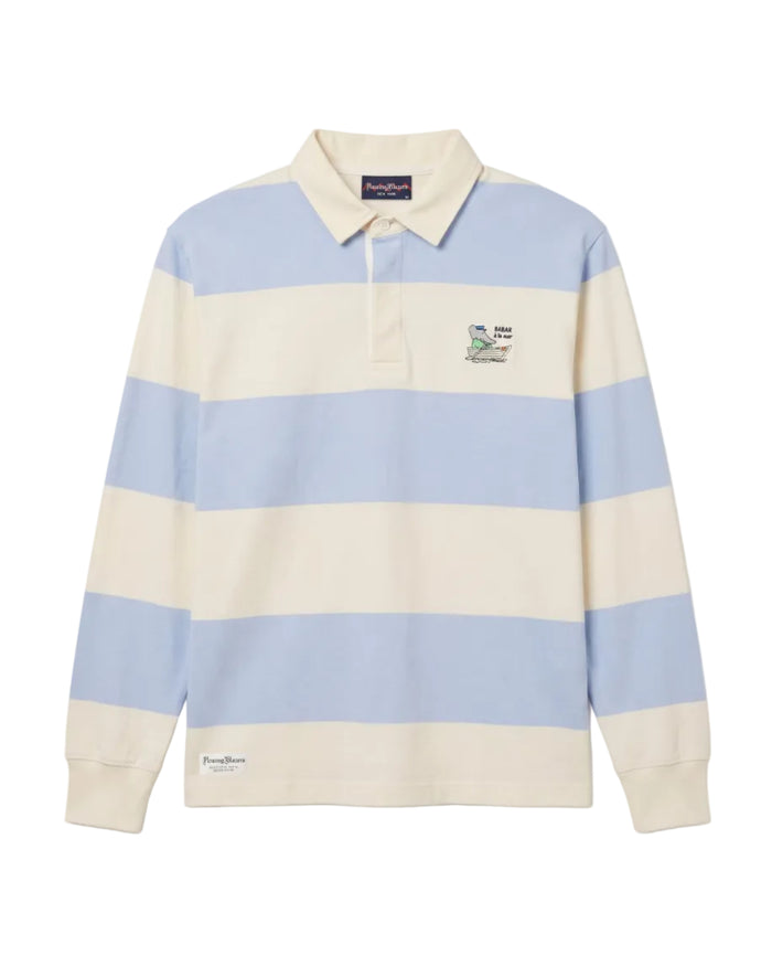 Cotton Sailing Babar Rugby Blue & White