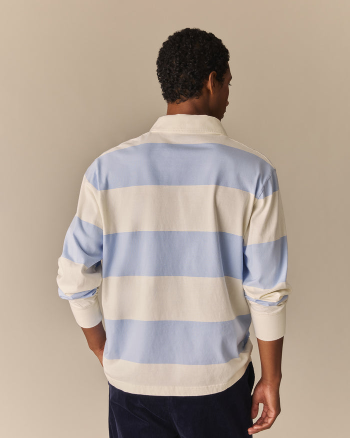 Cotton Sailing Babar Rugby Blue & White Blue & White / XL