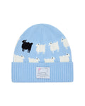 Cotton Sheep Beanie Blue