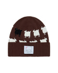 Cotton Sheep Beanie Brown