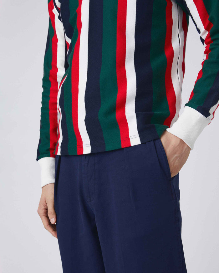 Cotton Soccer Rugby Schoolboy Stripe