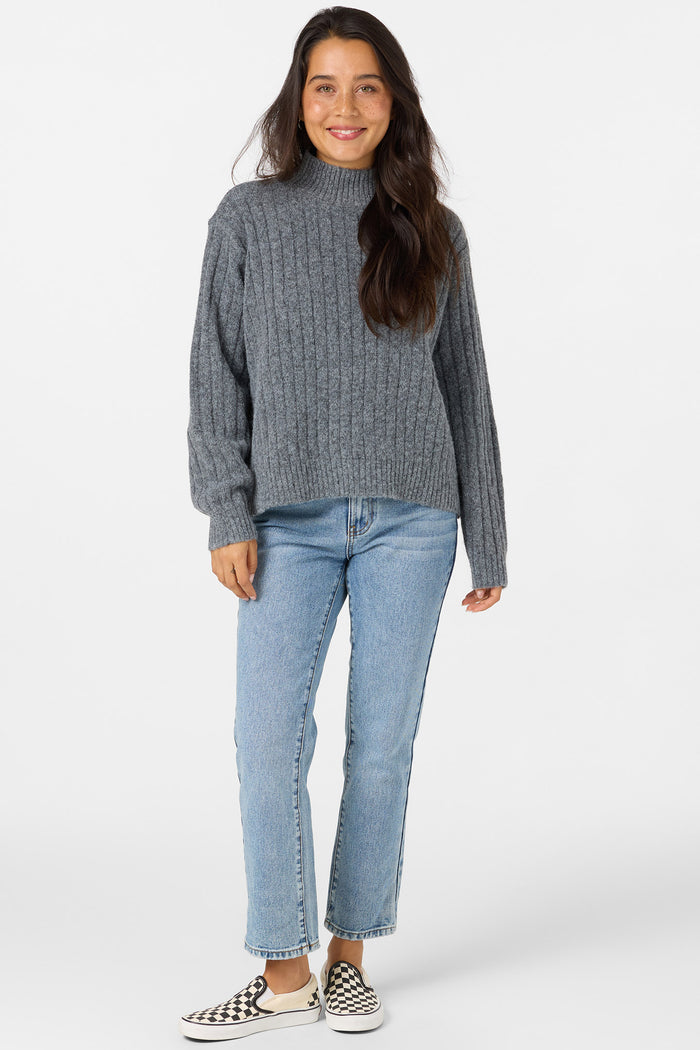 Cypress Mockneck Long Sleeve Sweater