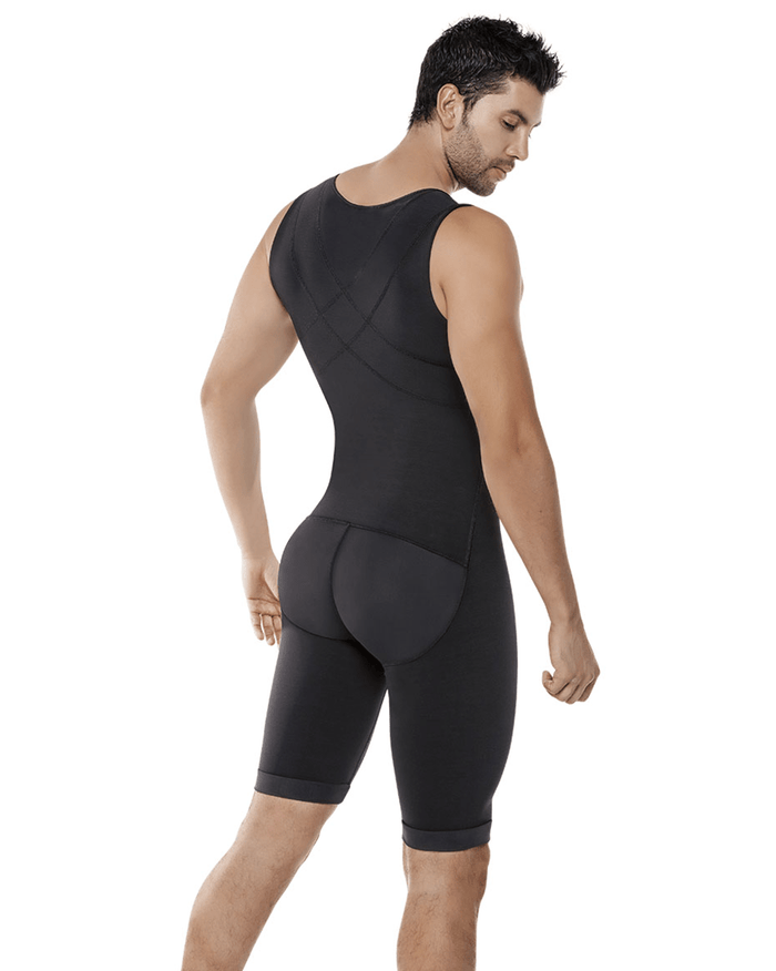 Cysm Men’s Abdomen and Legs Control Bodysuit