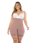 Delie Fajas High Compression Mid-Thigh Panty Shaper with Butt Lift