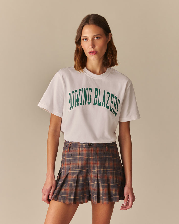 Elsa Ivy Plaid Pleated Skirt Multi-Color Multi-Color / XL