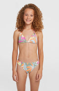 Essentials Triangle Bikini Set | Green Wmns Tropicana