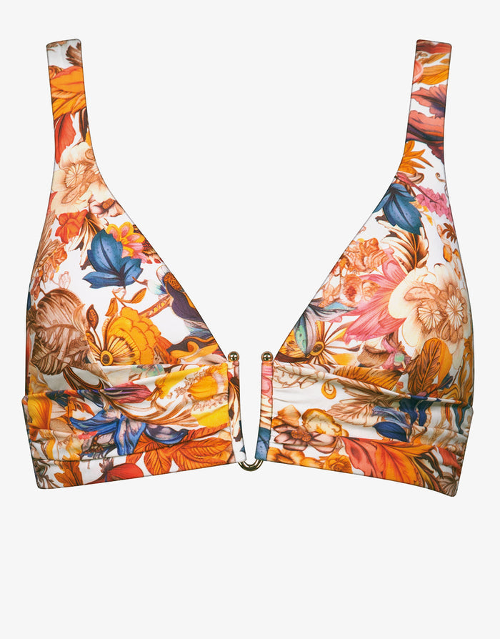Exuberance Banded Bikini Top - Solar - Simply Beach UK