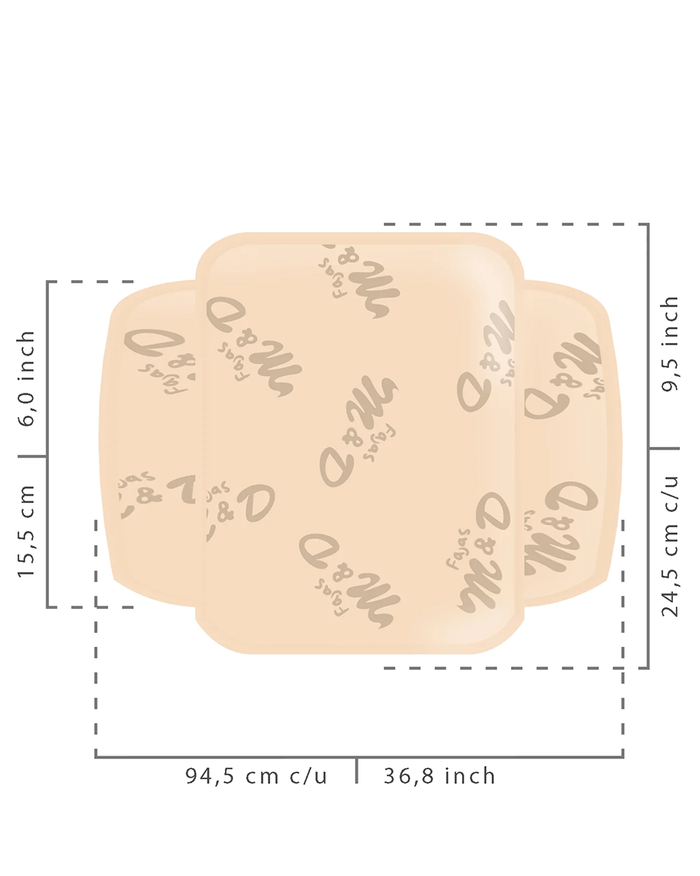 Fajas M & D Flattening Abdominal Board after Lipo