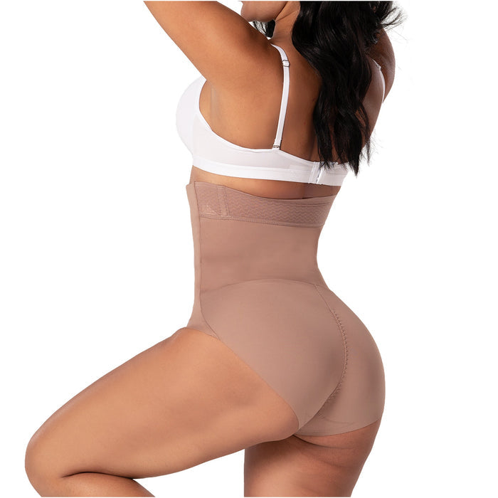 Fajas MyD Extra High-Waist Control Panty Seamless Anti-Roll Natural-Lift Shaper