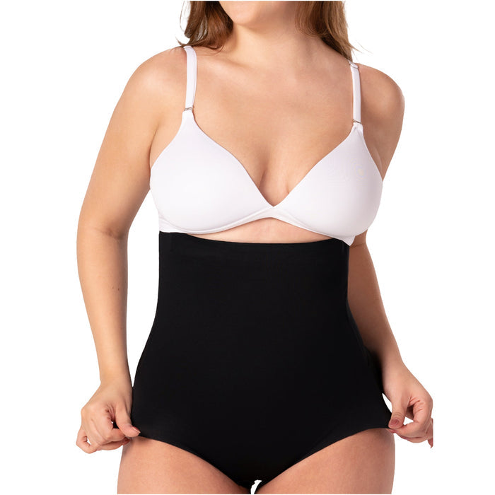Fajas MyD Extra High-Waist Control Panty Seamless Anti-Roll Natural-Lift Shaper