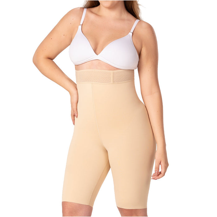 Fajas MyD Knee-Length Shaper Extra High-Waist Control Short