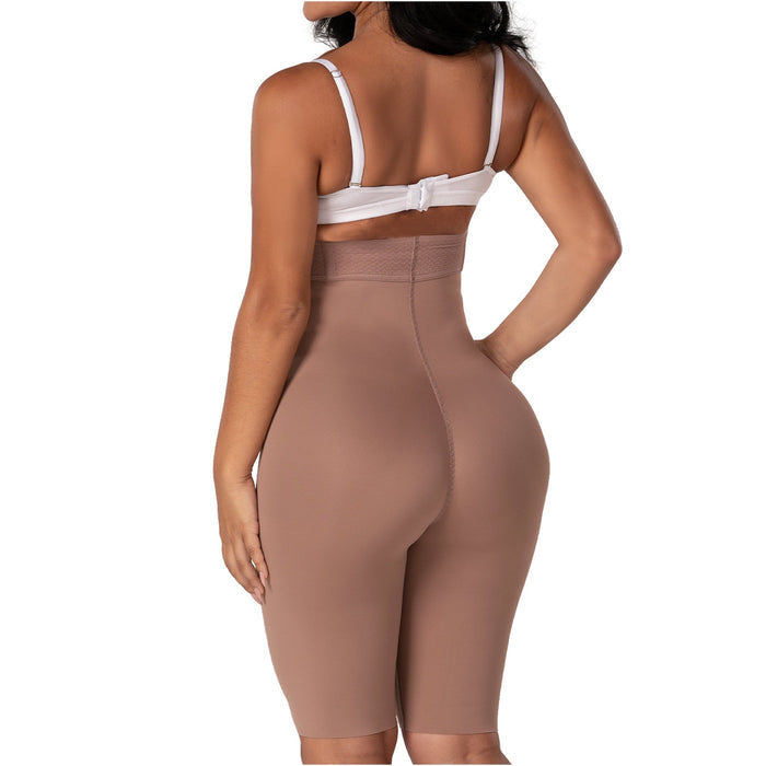 Fajas MyD Knee-Length Shaper Extra High-Waist Control Short
