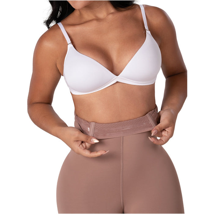 Fajas MyD Knee-Length Shaper Extra High-Waist Control Short