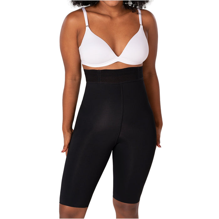 Fajas MyD Knee-Length Shaper Extra High-Waist Control Short