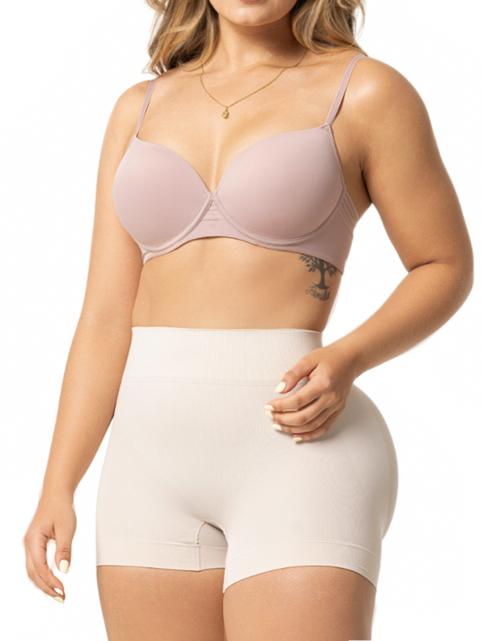 Fajas Salome Tummy Control Boyshort Panty with Butt Lifter Effect