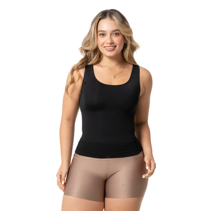 Fajas Sonryse Seamless Camisole Tank Top for Women with Built-in Shelf Bra
