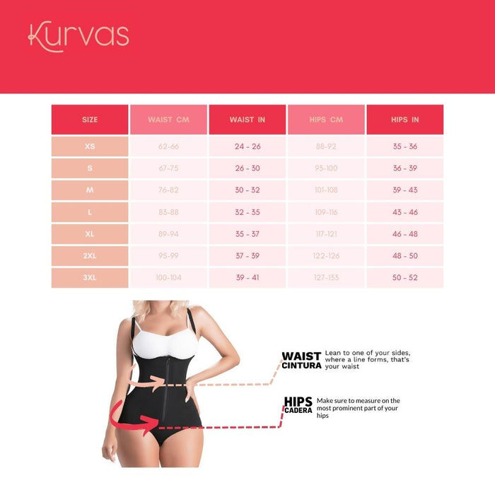 Fajas Sonryse Waist Control Bodysuit With Panty