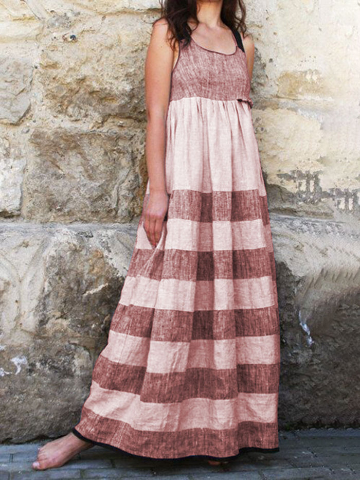 Fashion Casual Sleeveless Printed Dress