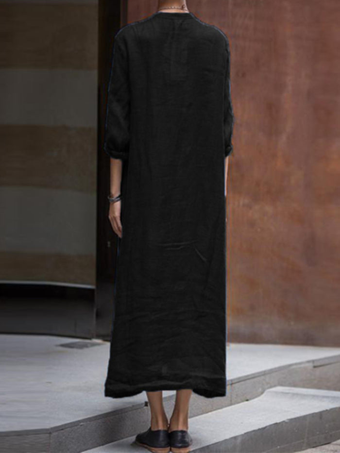 Fashion Casual Stand Collar Dress