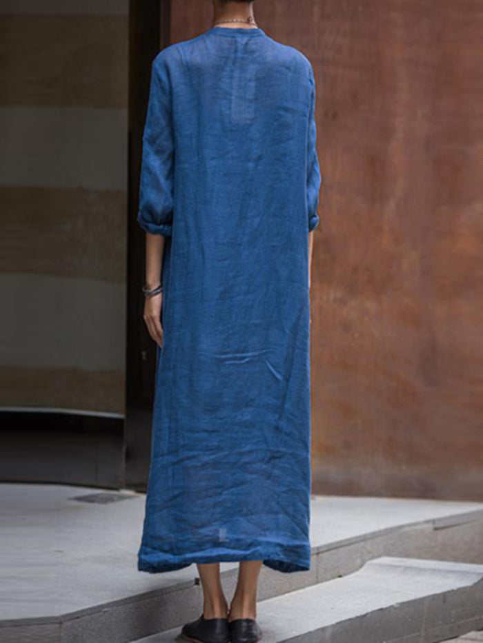Fashion Casual Stand Collar Dress