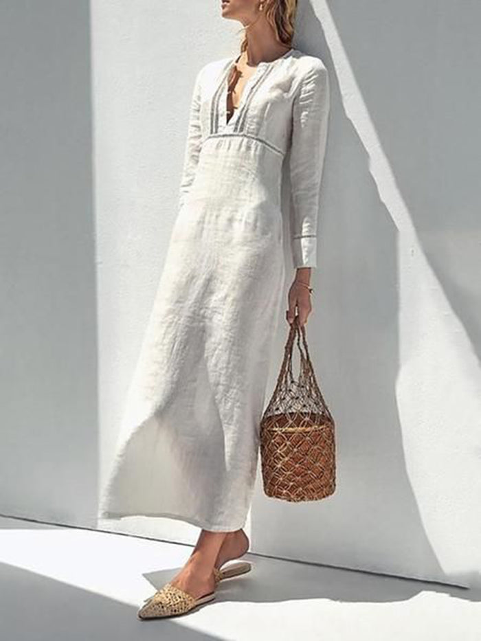 Fashionable Bohemian Printed Casual Dress
