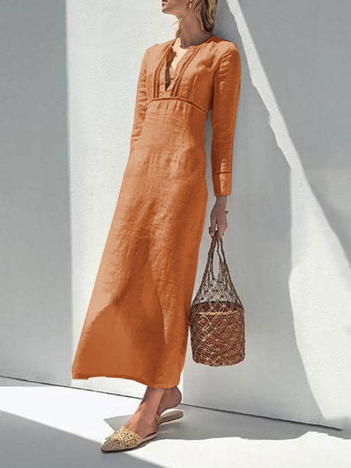 Fashionable Bohemian Printed Casual Dress