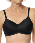 Final Sale Clearance Amoena Mara Padded Wire-Free Bra - Black