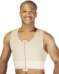 Final Sale Clearance Clearpoint Medical Men’s Shapewear Zippered Short Vest - 784