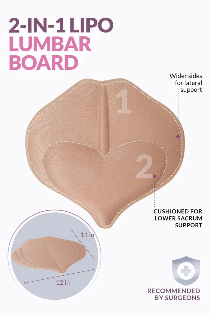 Final Sale Clearance Curveez Lipo Board for Back Support