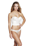 Dominique Noemi Backless Satin Longline Bra