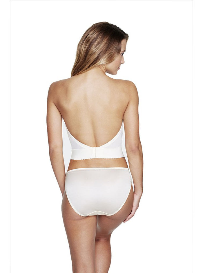 Final Sale Clearance Dominique Noemi Backless Satin Longline Bra