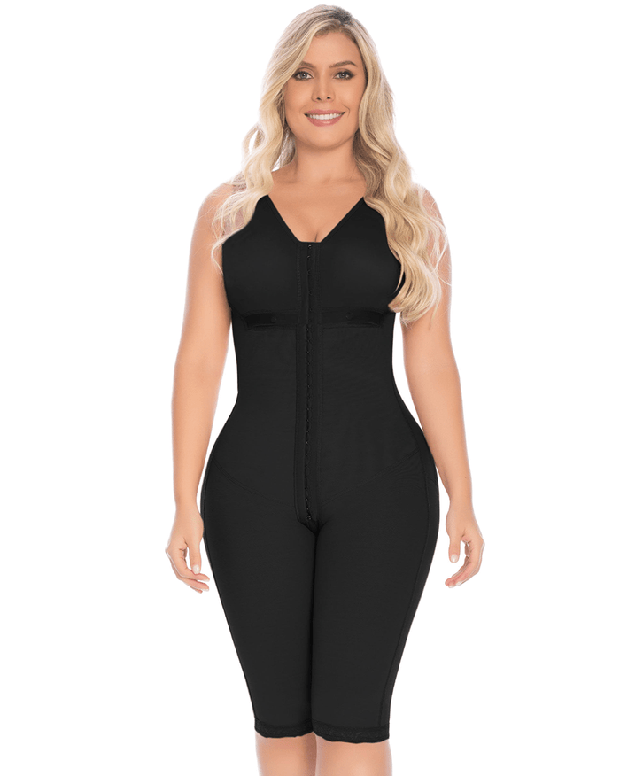 Delie Fajas Knee Shapewear With Bra