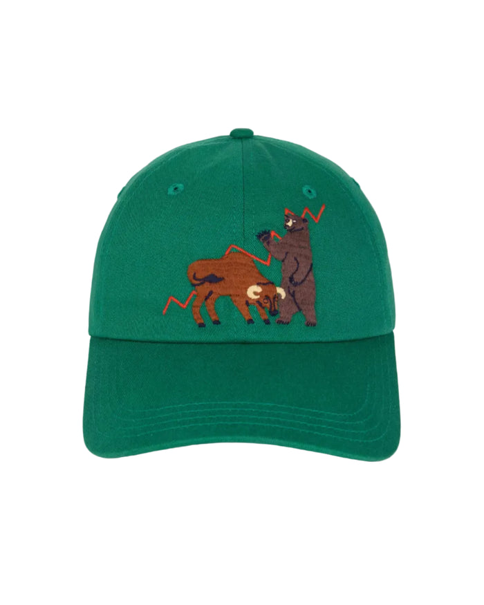 Finance Baseball Cap Green
